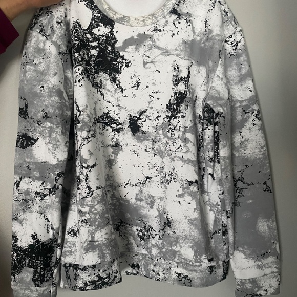 HUGO Dnowcam Sweatshirt in Snow Camouflage print - Picture 3 of 6
